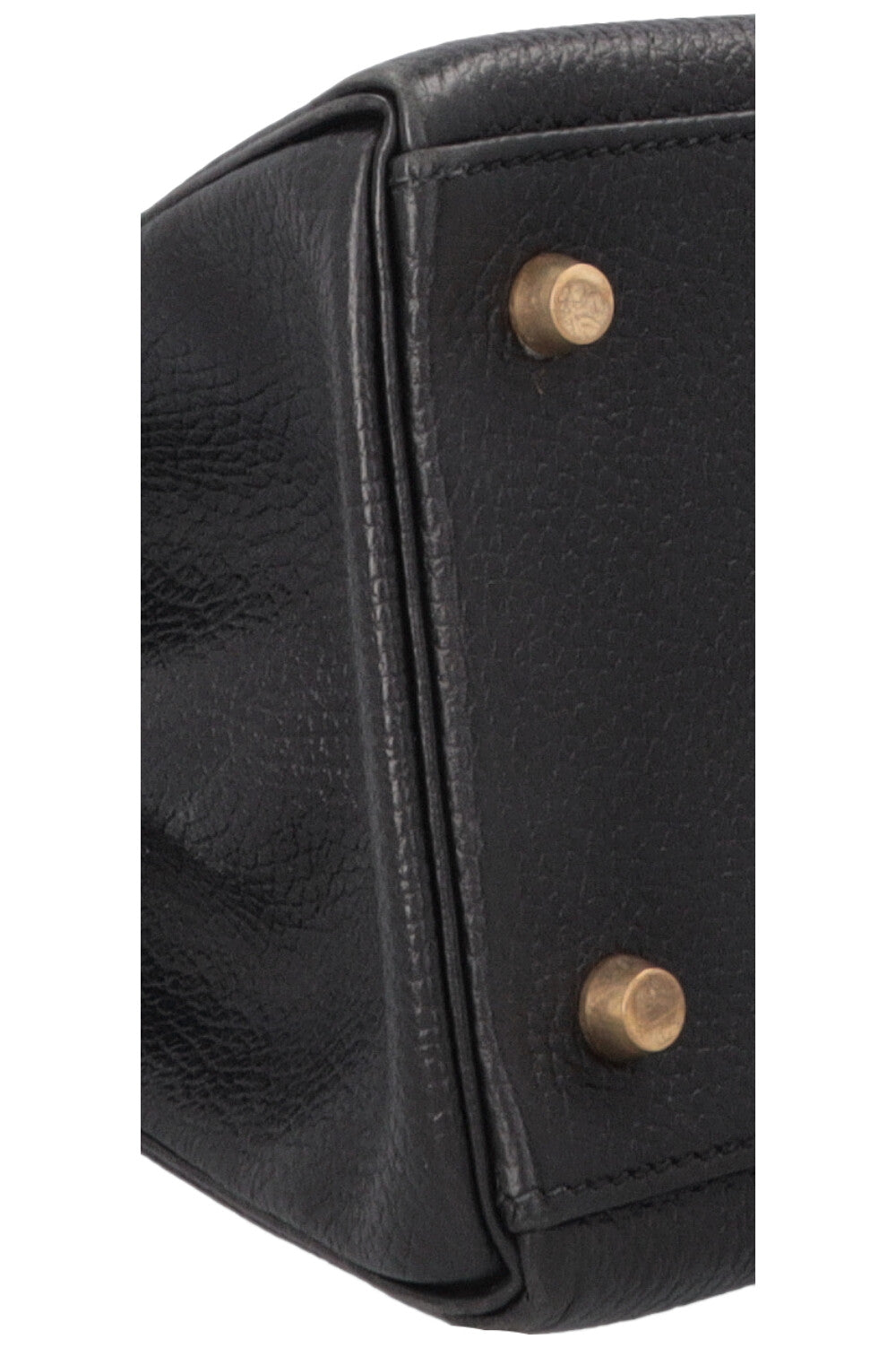 HERMÈS Kelly 35 Fjord Black Gold