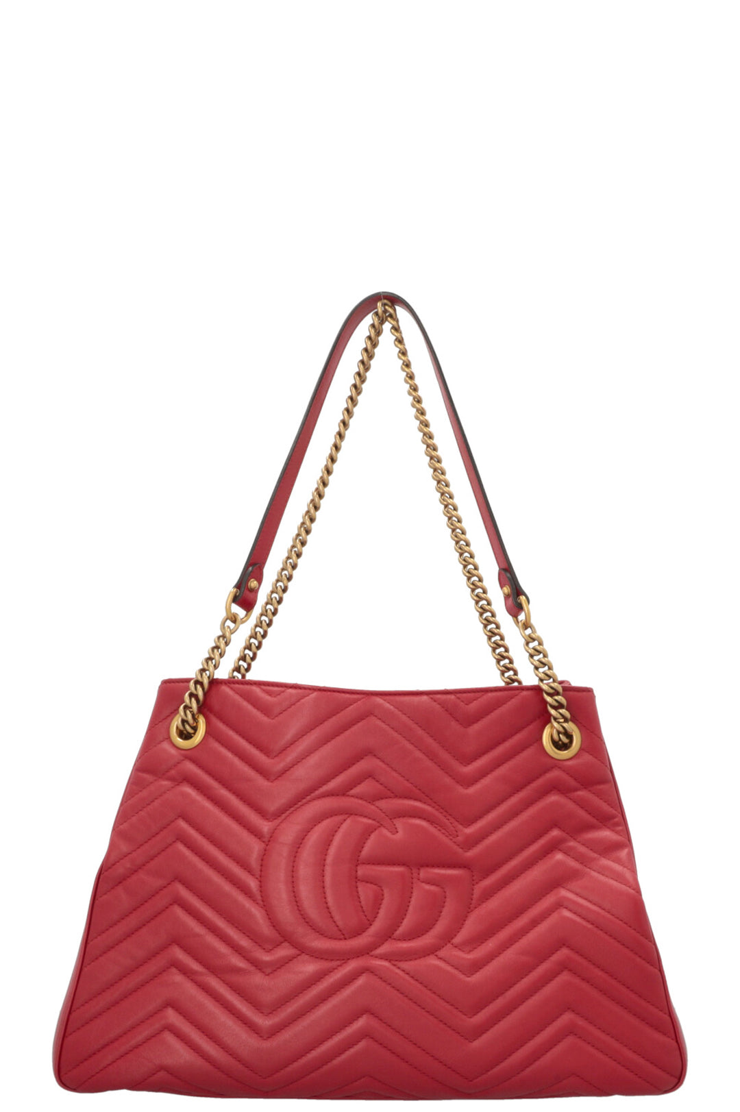 GUCCI Marmont Tote Bag Red