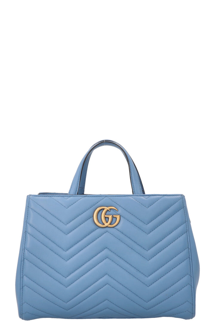GUCCI Marmont Tote Small Blue