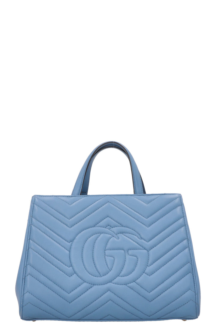 GUCCI Marmont Tote Small Blue