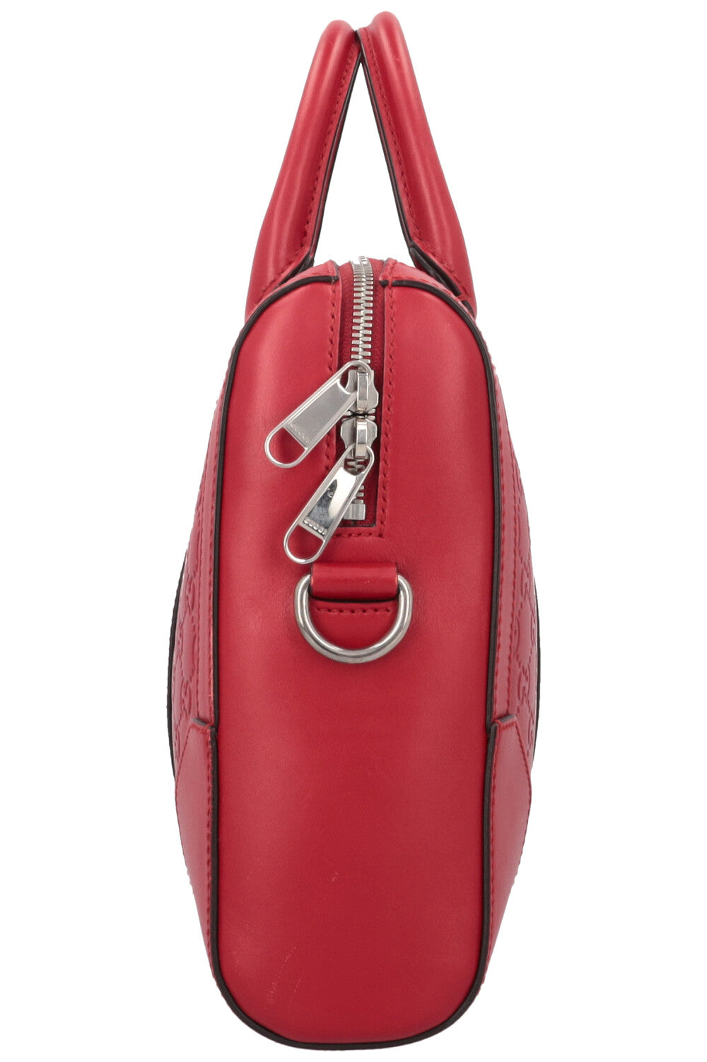 GUCCI Briefcase Guccissima Red