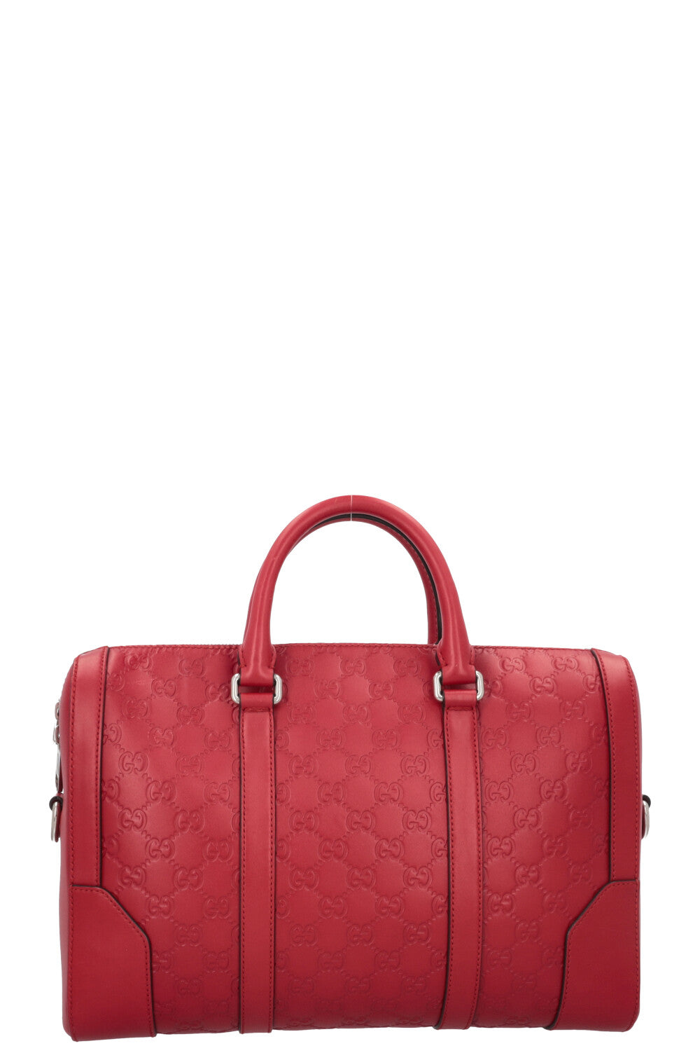 GUCCI Briefcase Guccissima Red
