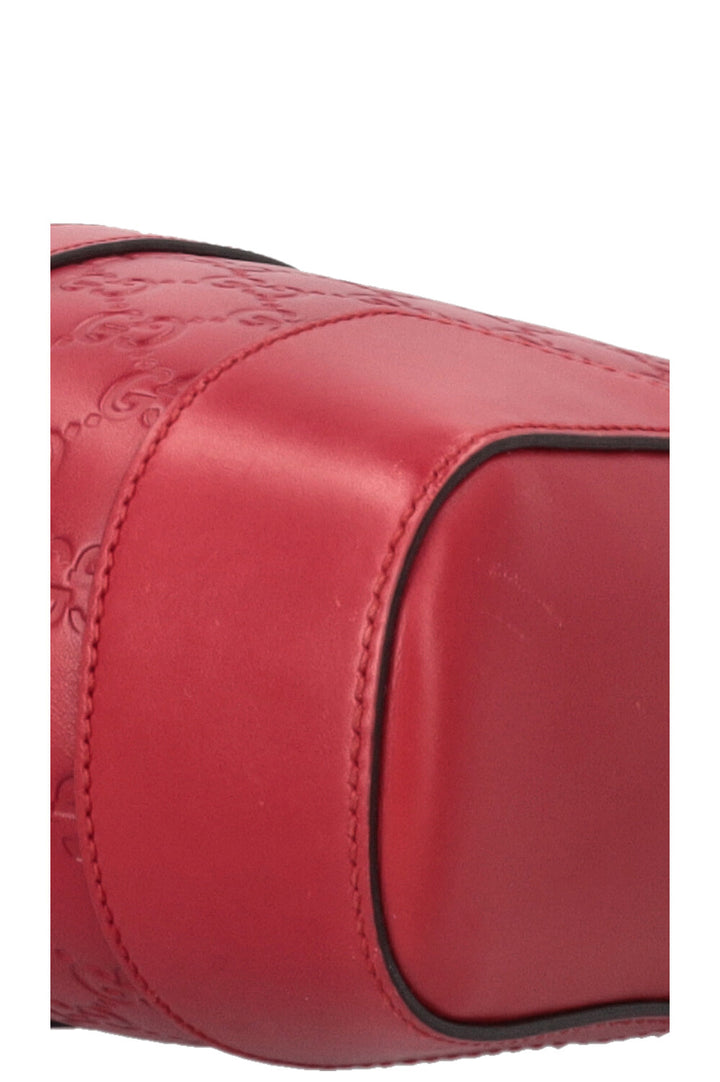 GUCCI Briefcase Guccissima Red
