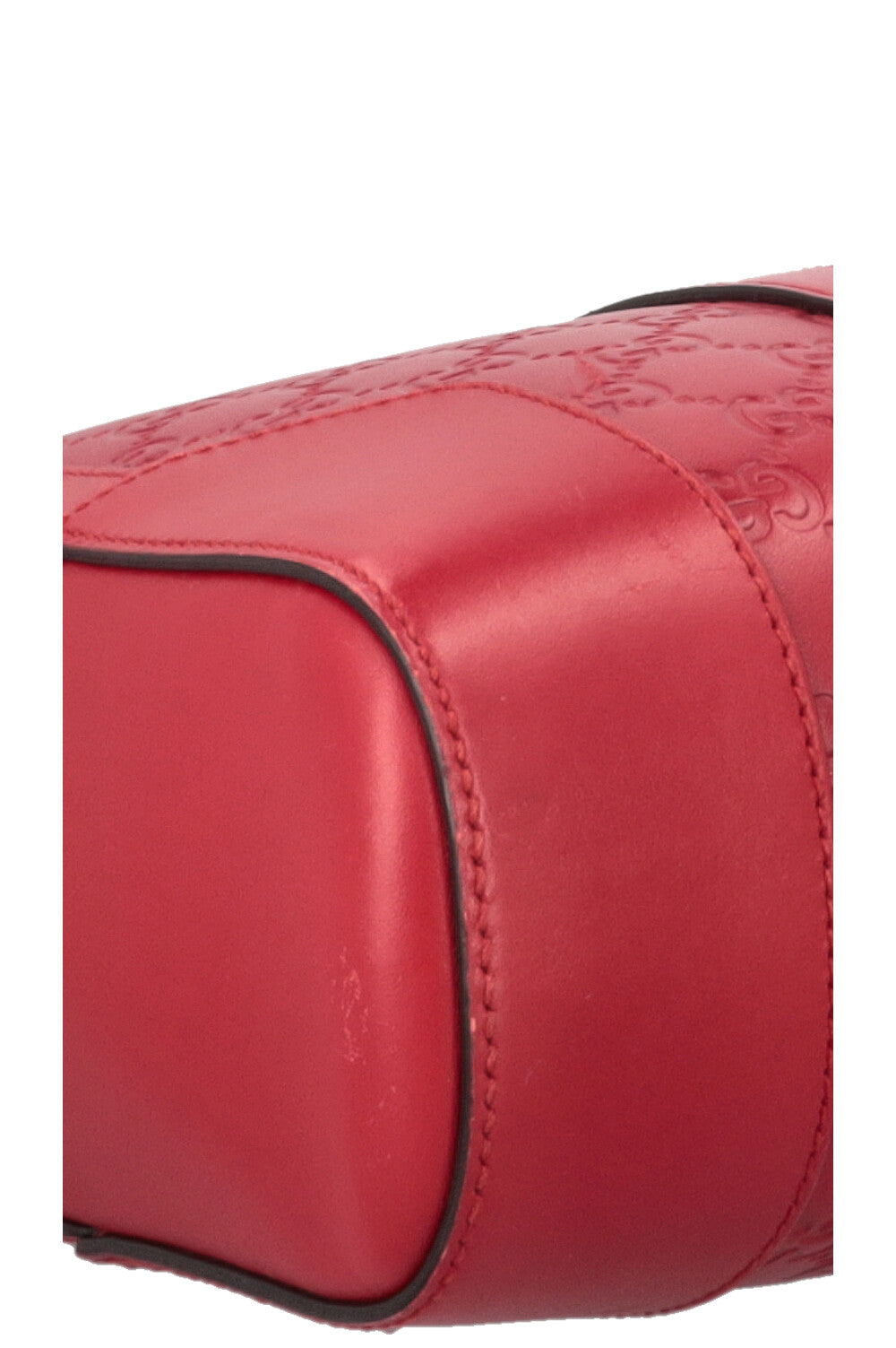 GUCCI Briefcase Guccissima Red