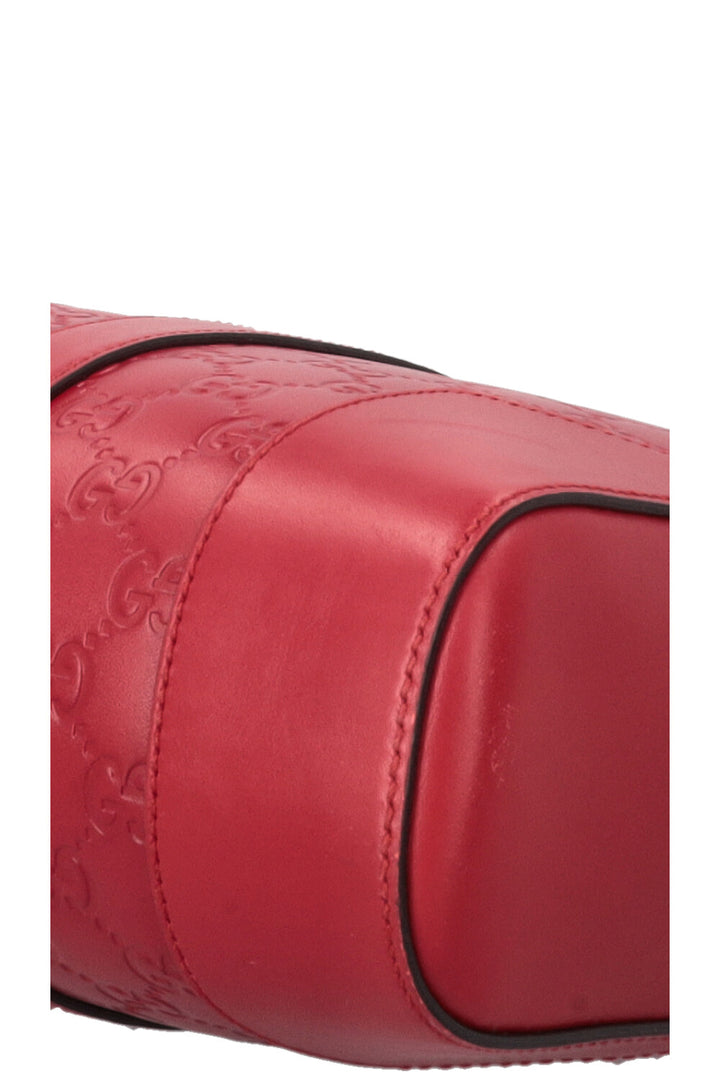 GUCCI Briefcase Guccissima Red