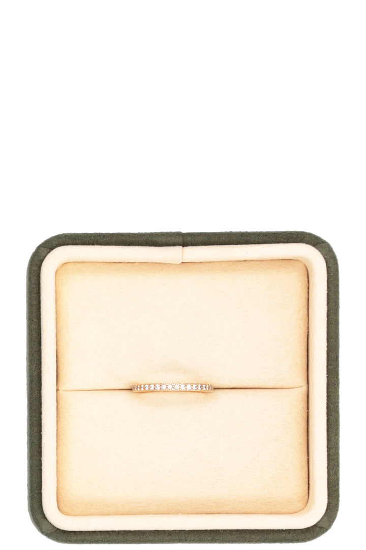 TIFFANY&CO. Soleste Full Eternity Ring 18k Yellow Gold Diamonds