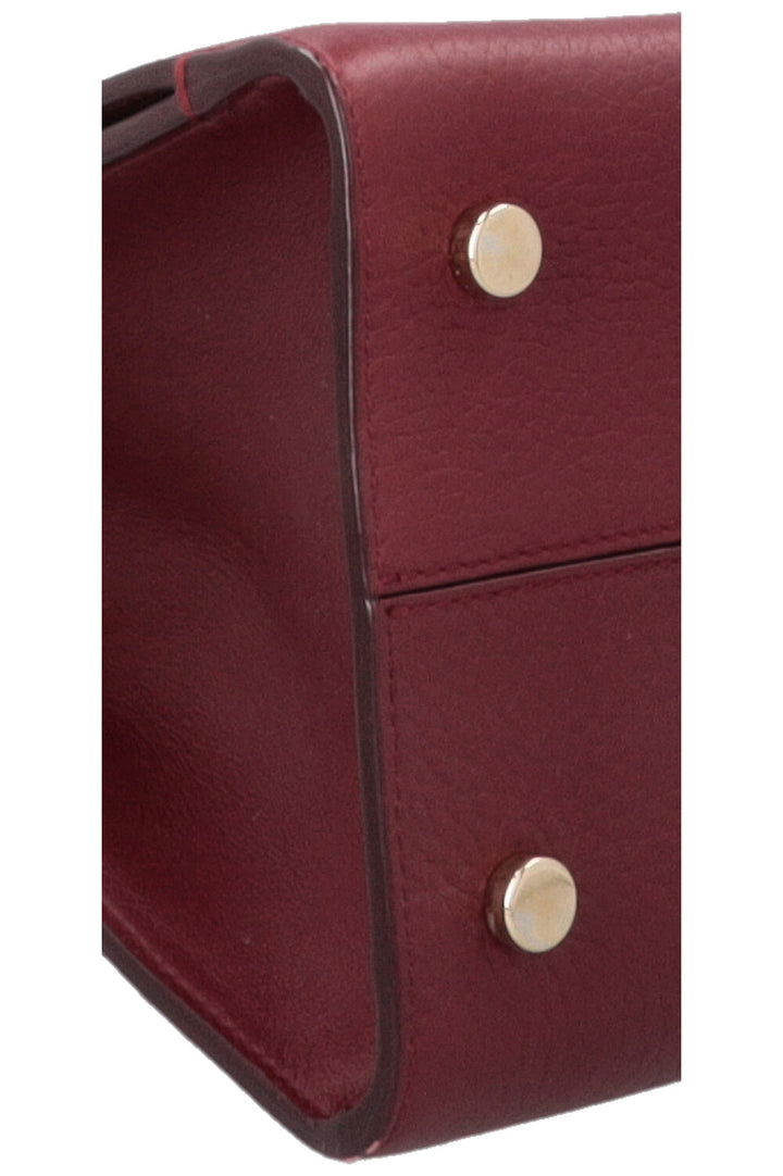 CHRISTIAN DIOR Medium Diorever Tote Bag Burgundy