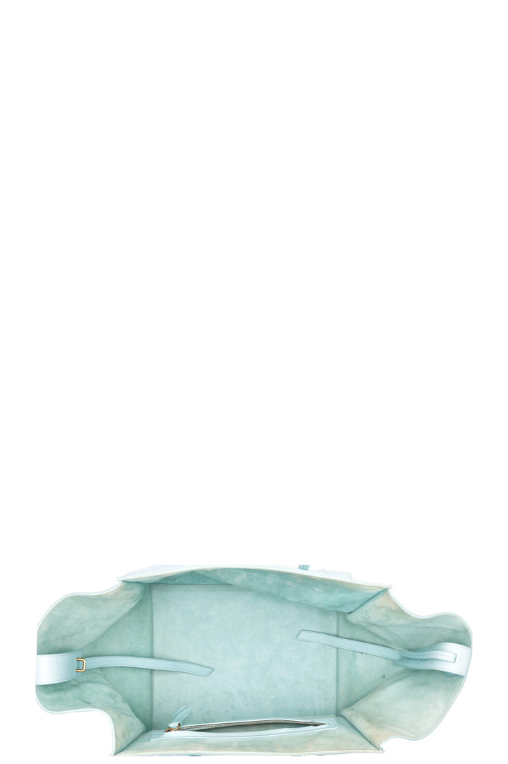 CELINE Phantom Luggage Tote Bag Ice Blue