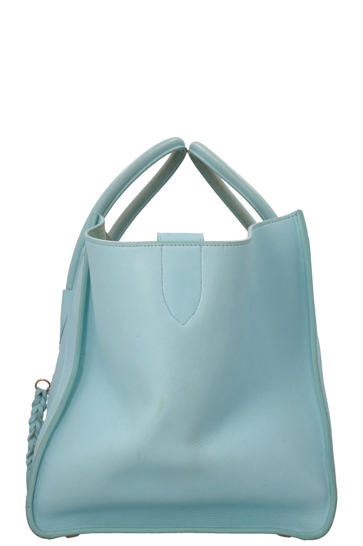CELINE Phantom Luggage Tote Bag Ice Blue