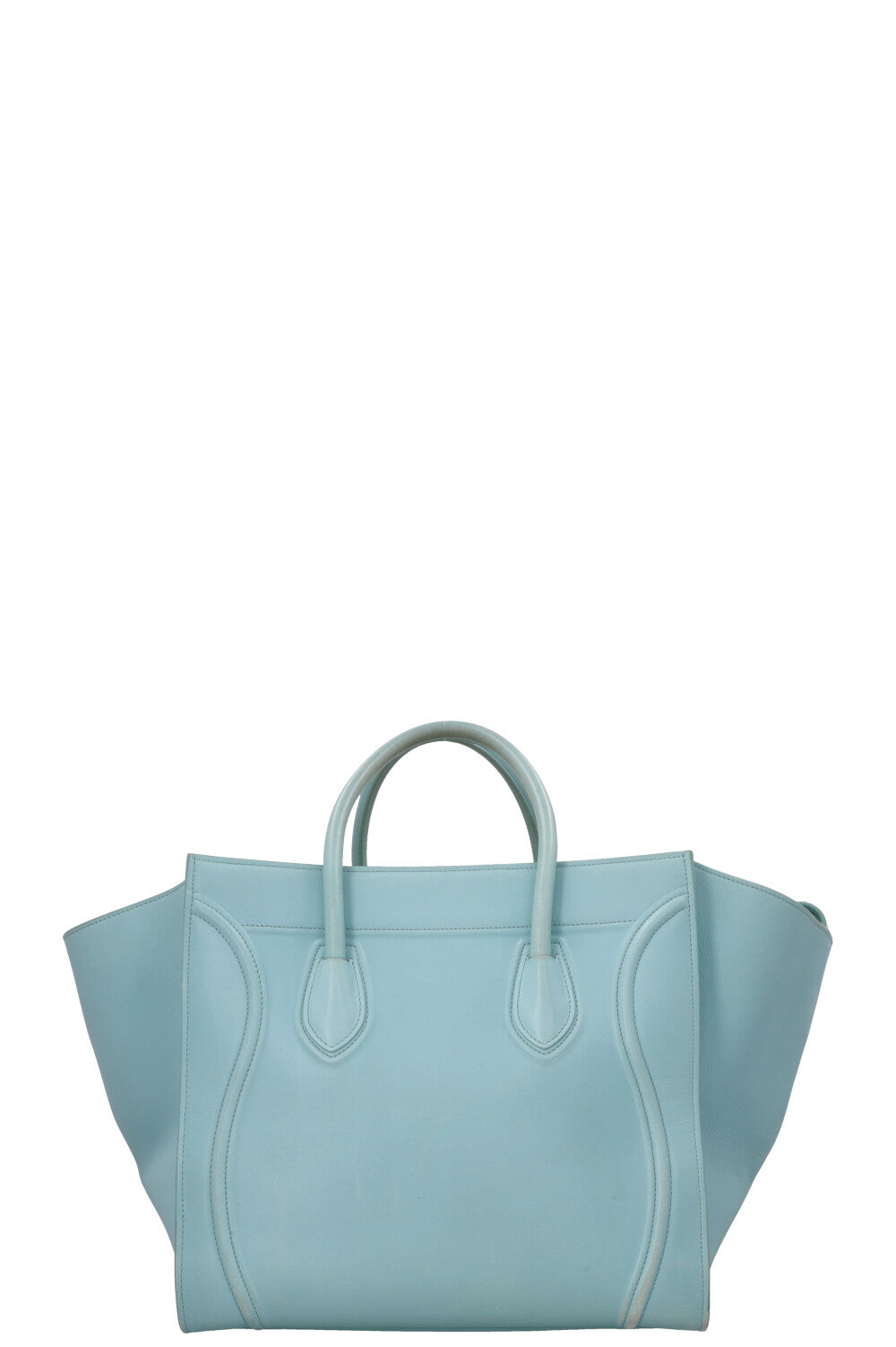 CELINE Phantom Luggage Tote Bag Ice Blue