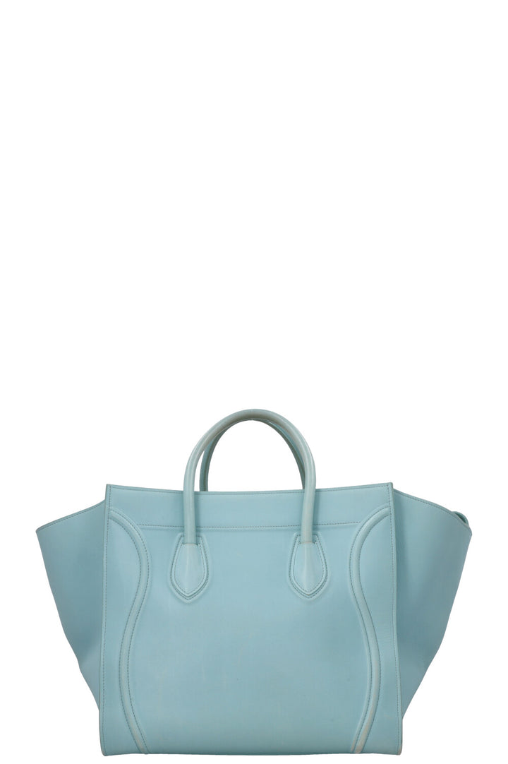 CELINE Phantom Luggage Tote Bag Ice Blue