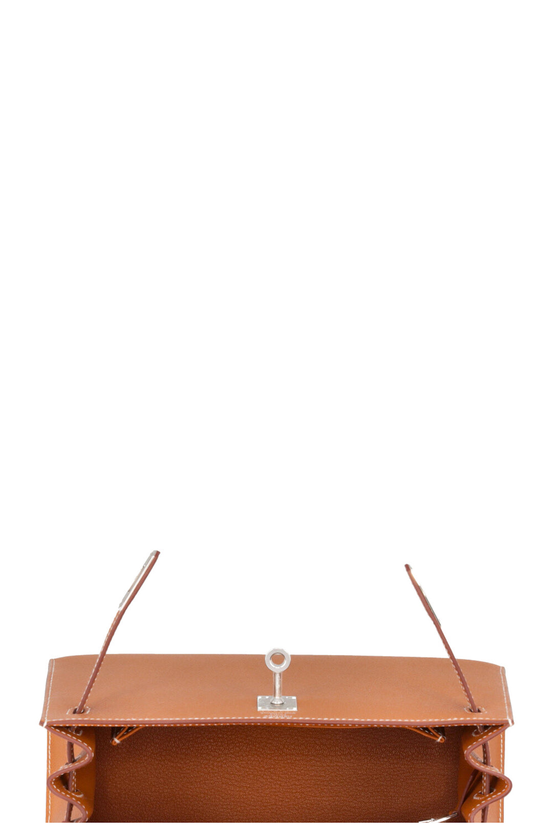 HERMÈS Kelly 25 Sellier Epsom Gold Palladium