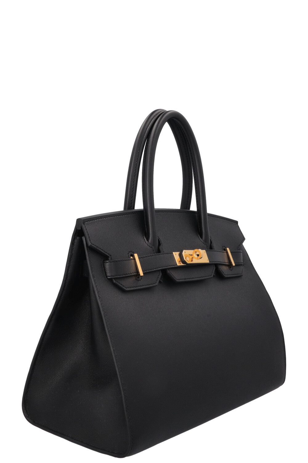 HERMÈS Birkin 30 Sellier Veau Madame Noir