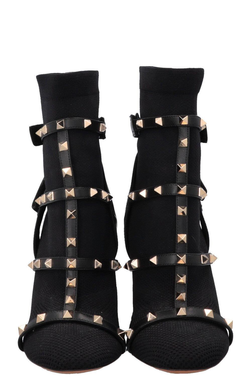 VALENTINO Rockstud Ankle Boots Black