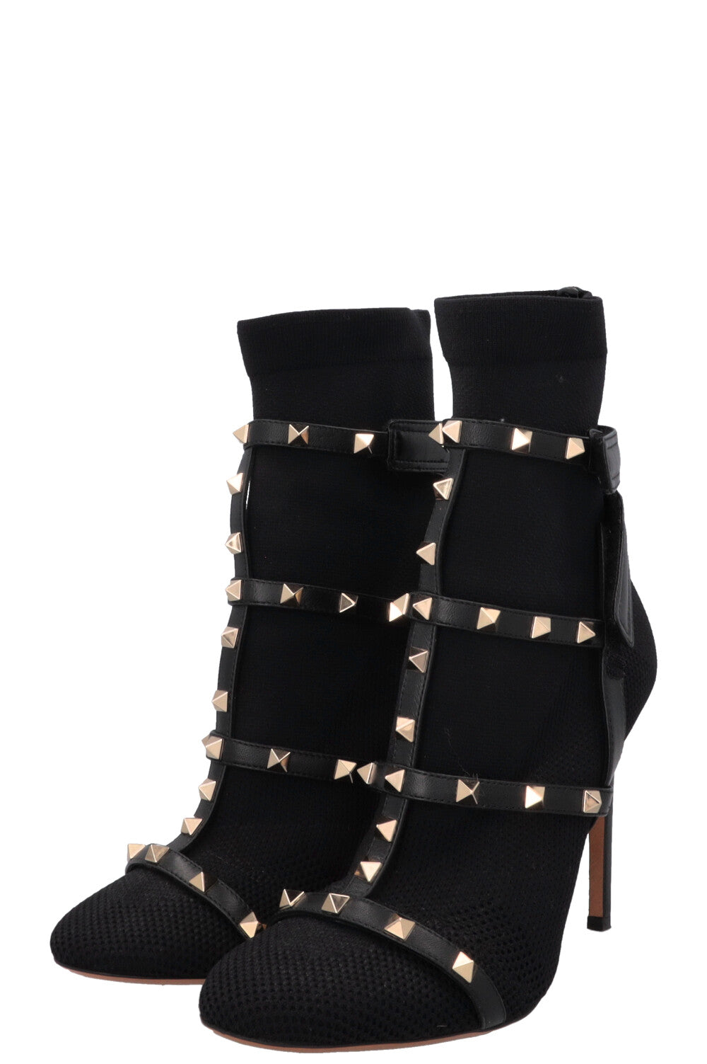 VALENTINO Rockstud Ankle Boots Black