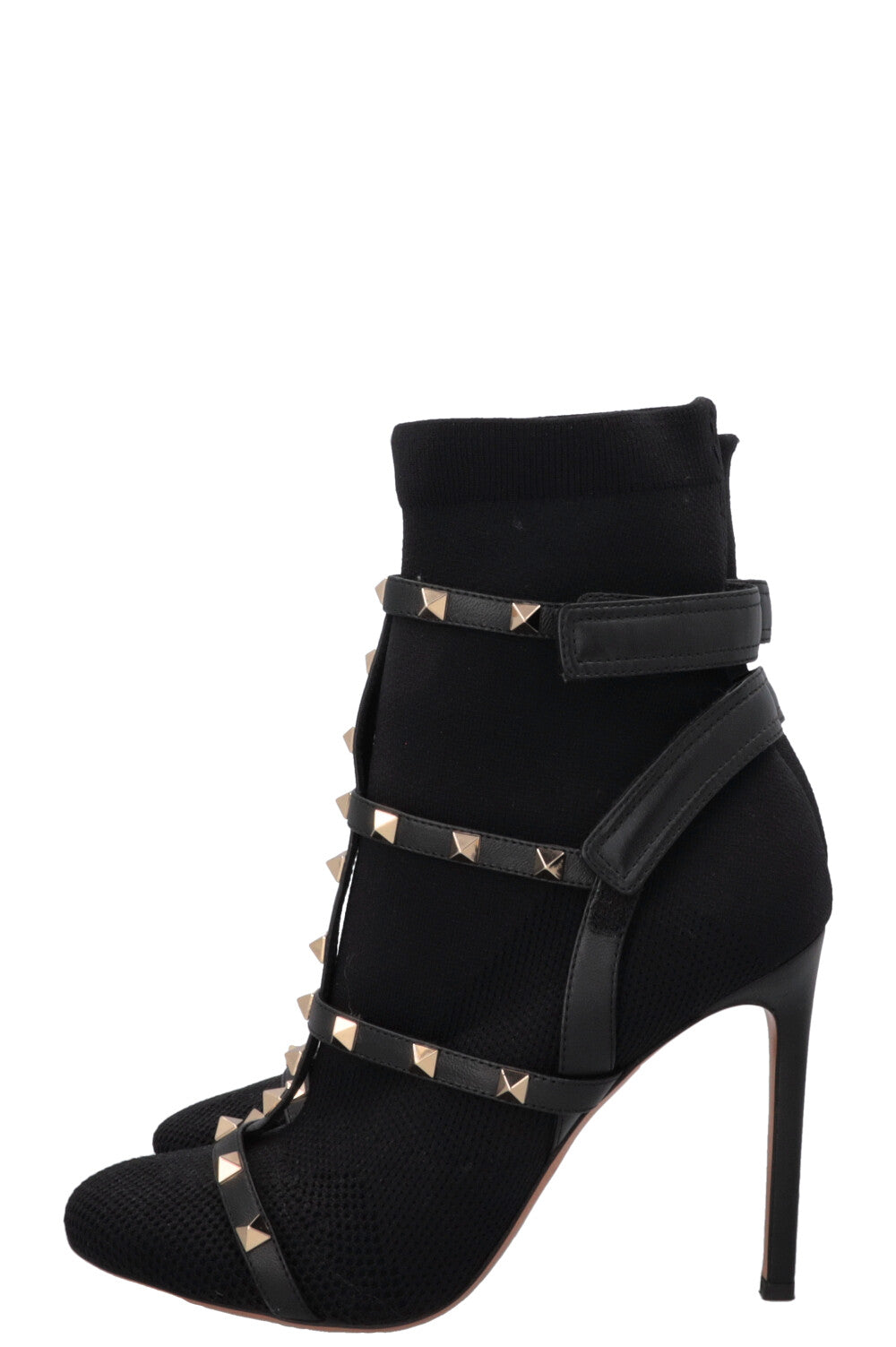 VALENTINO Rockstud Ankle Boots Black
