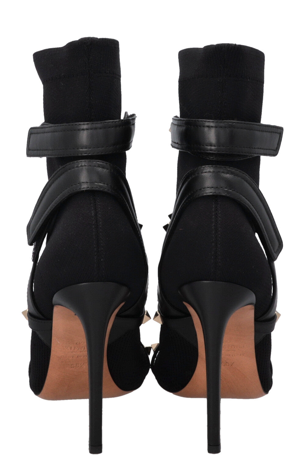 VALENTINO Rockstud Ankle Boots Black