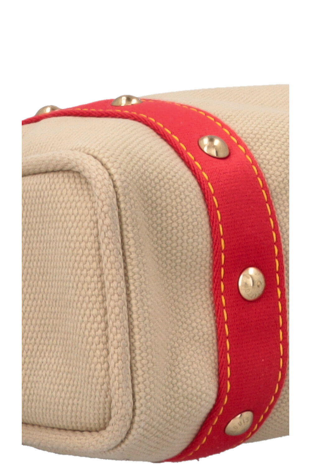 LOUIS VUITTON Antigua Cabas MM Tote Canvas