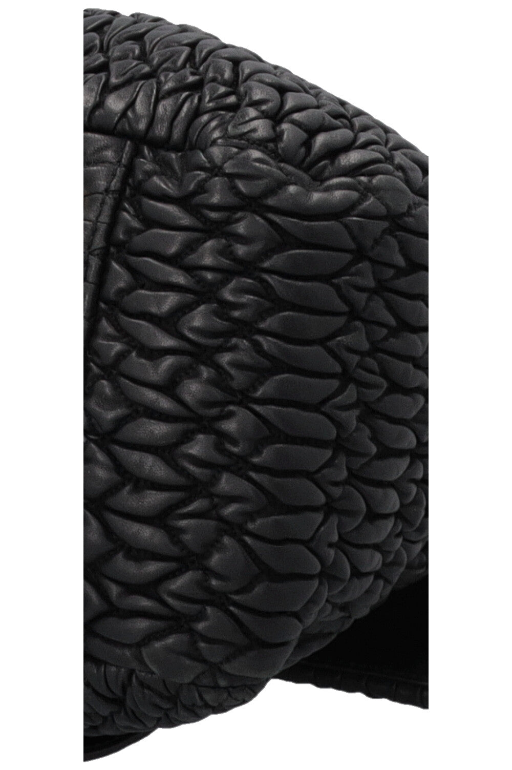 MIU MIU Turnlock Flap Top Handle Sac Matelasse Noir