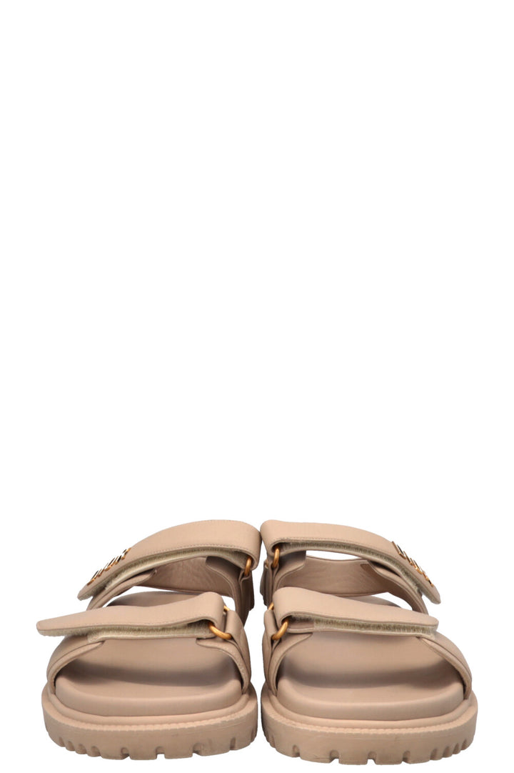 CHRISTIAN DIOR Dioract Sandals Beige