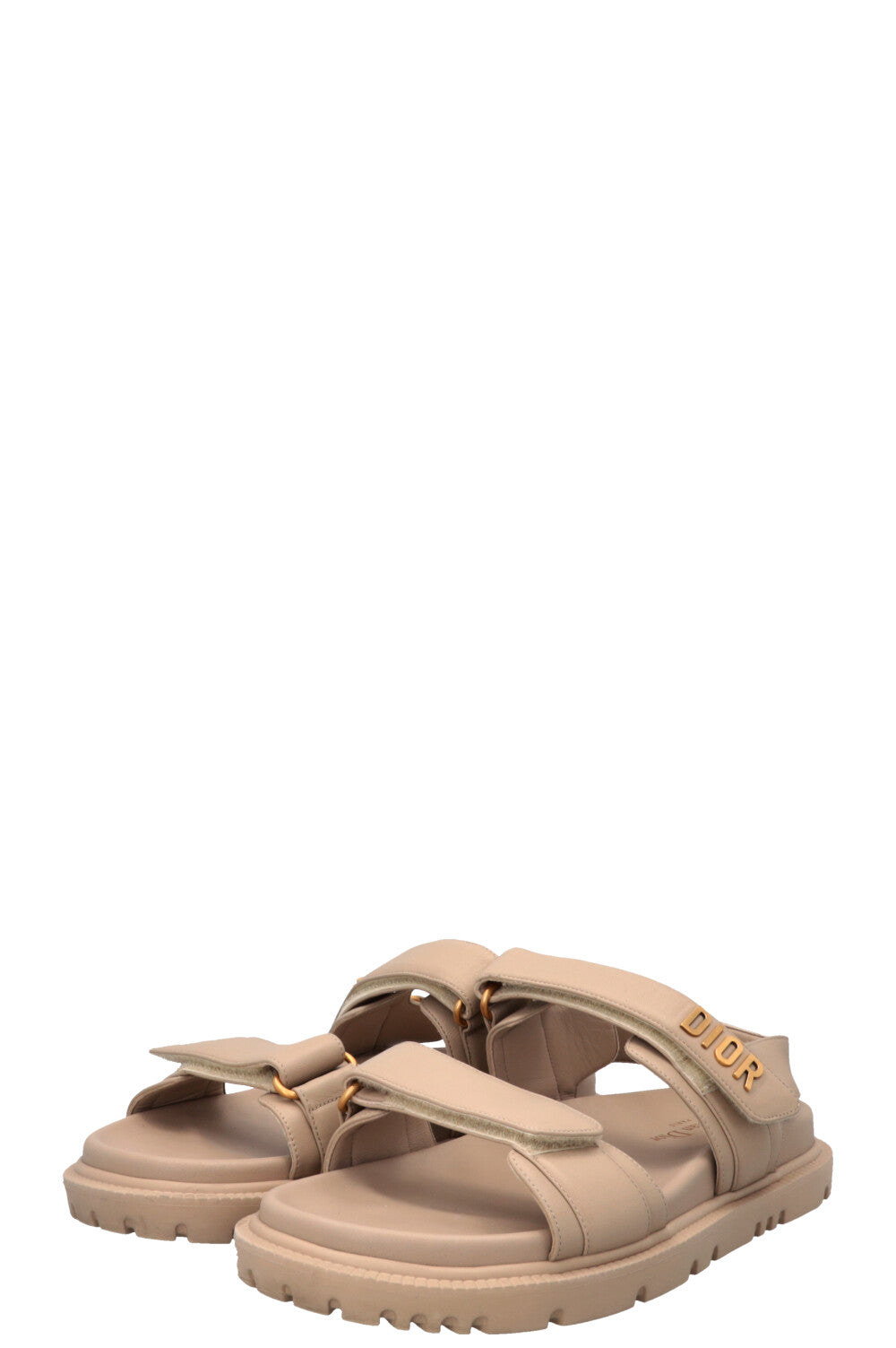 CHRISTIAN DIOR Dioract Sandals Beige