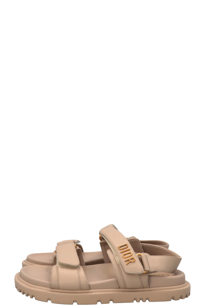 CHRISTIAN DIOR Dioract Sandals Beige