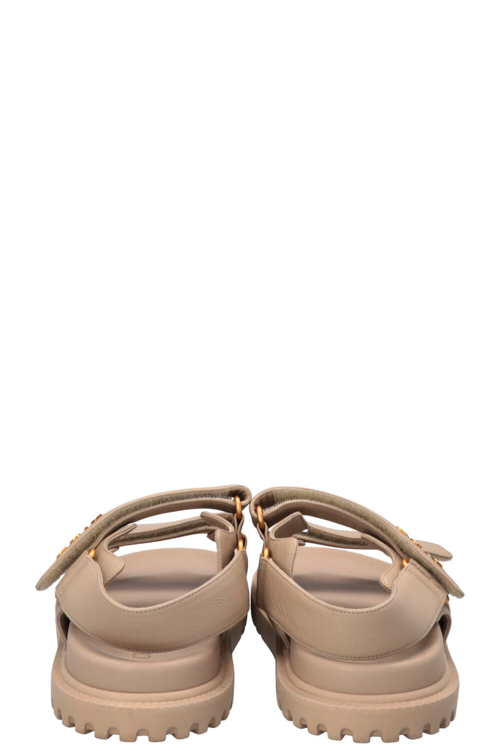 CHRISTIAN DIOR Dioract Sandals Beige