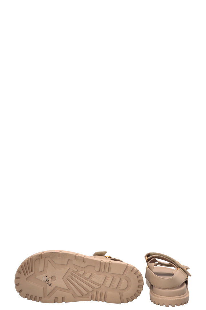 CHRISTIAN DIOR Dioract Sandals Beige