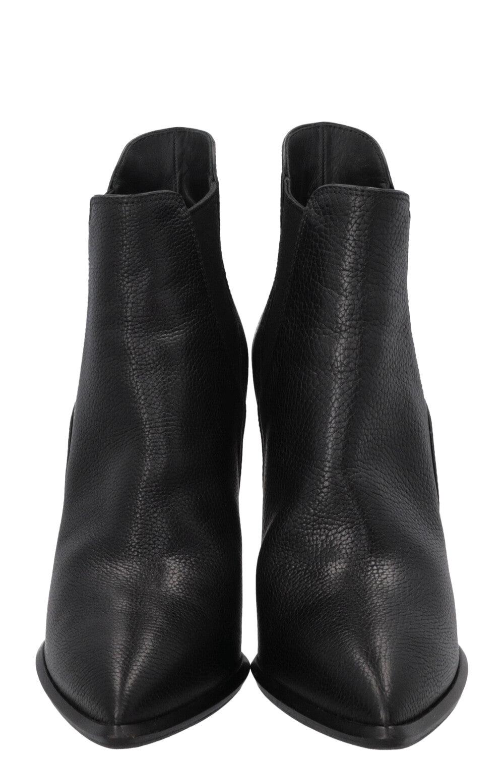 LOUIS VUITTON Ankle Boots Leather Black