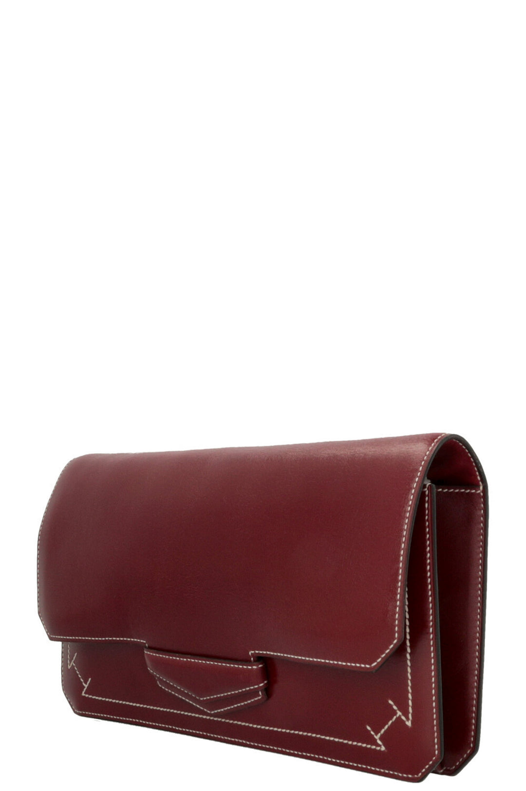 HERMÈS Faco Clutch Box Rouge H