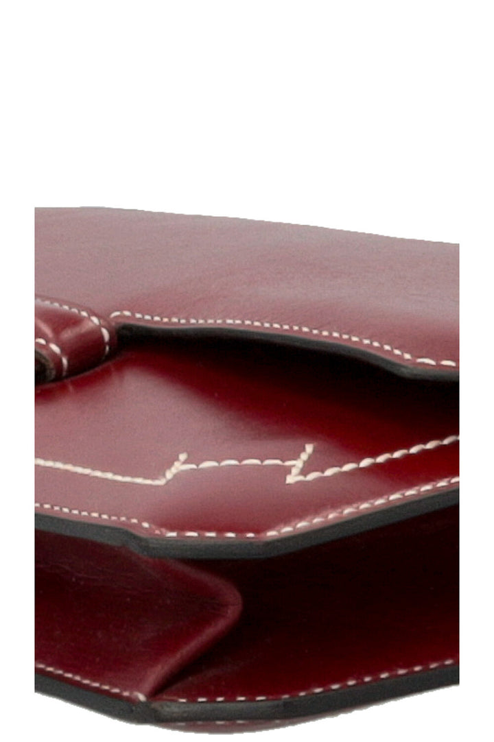 HERMÈS Faco Clutch Box Rouge H