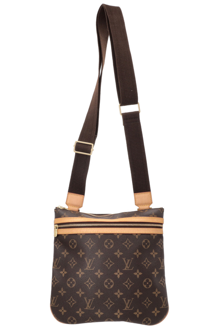 LOUIS VUITTON Pochette Bosphore MNG Canvas