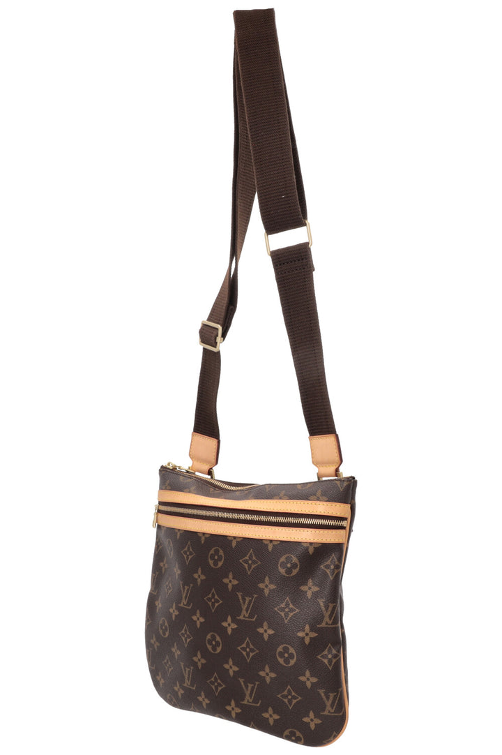 LOUIS VUITTON Pochette Bosphore MNG Canvas