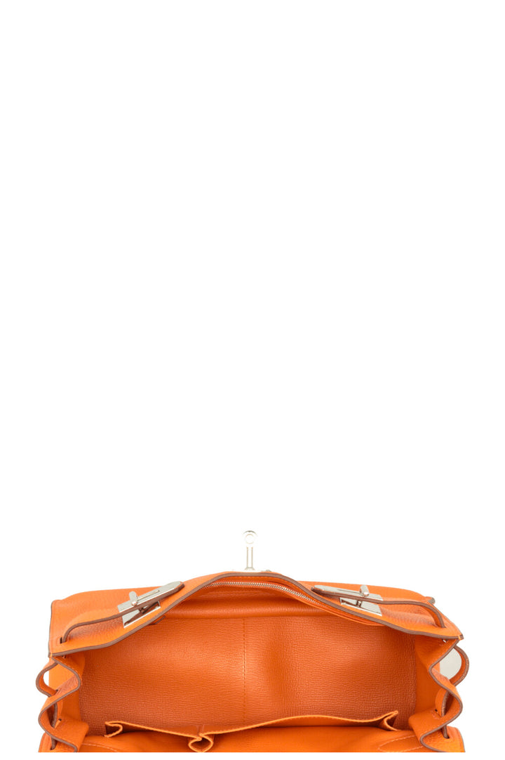 HERMÈS Jypsière 34 Clemence Orange