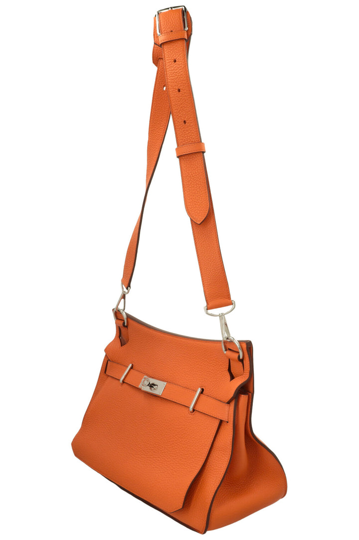 HERMÈS Jypsière 34 Clemence Orange