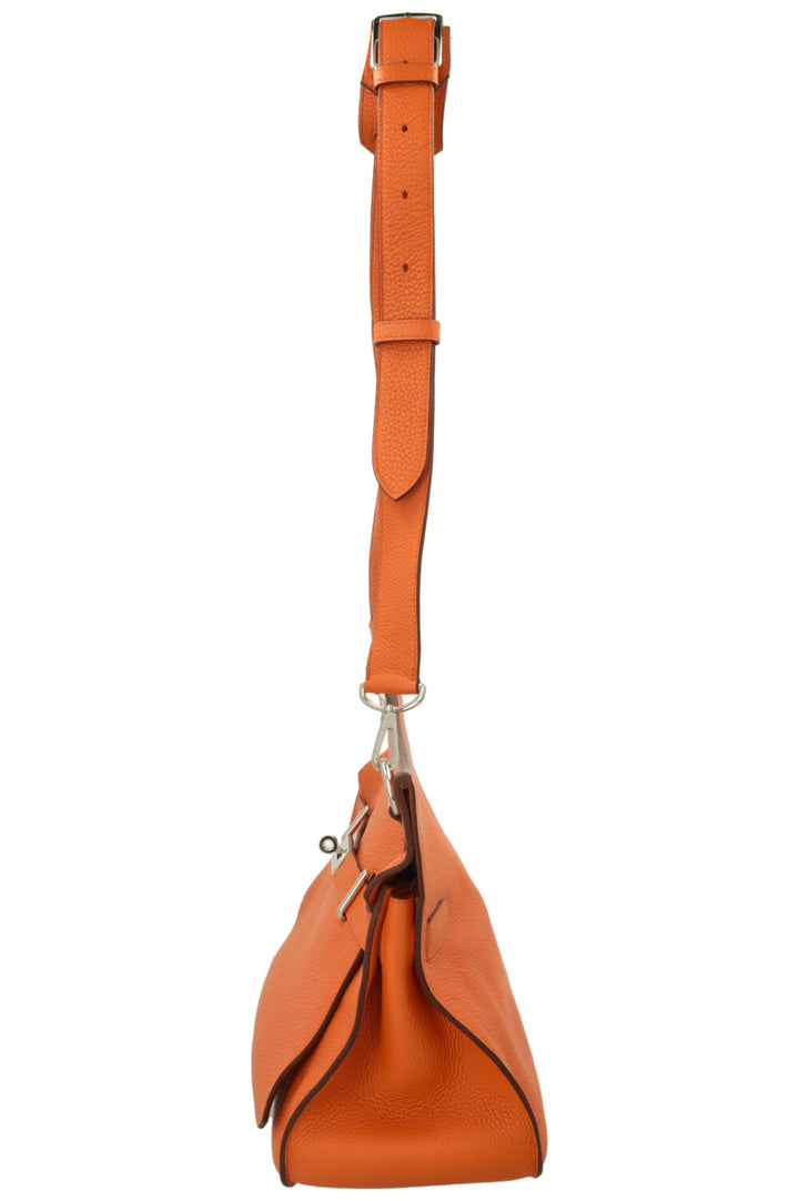 HERMÈS Jypsière 34 Clemence Orange