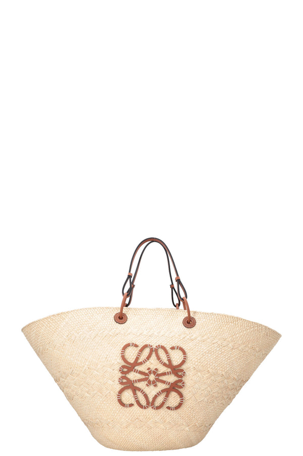LOEWE Paula´s Ibiza Anagram Raffia Bag Large