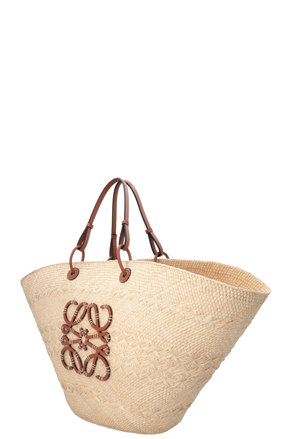 LOEWE Paula´s Ibiza Anagram Raffia Bag Large