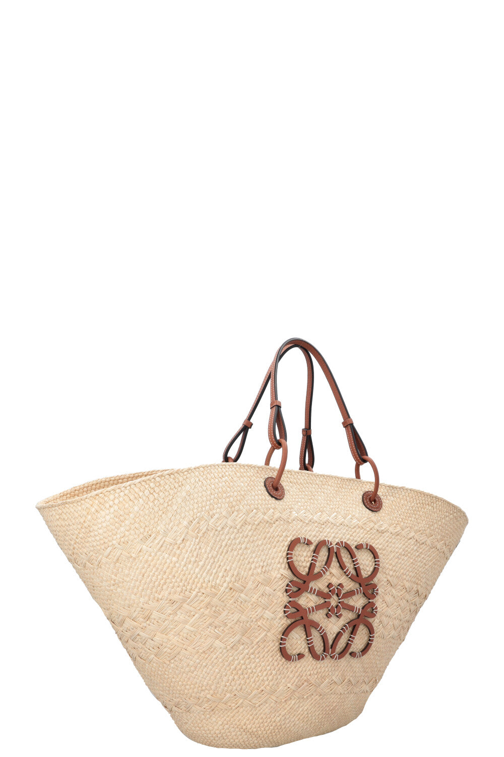 LOEWE Paula´s Ibiza Anagram Raffia Bag Large