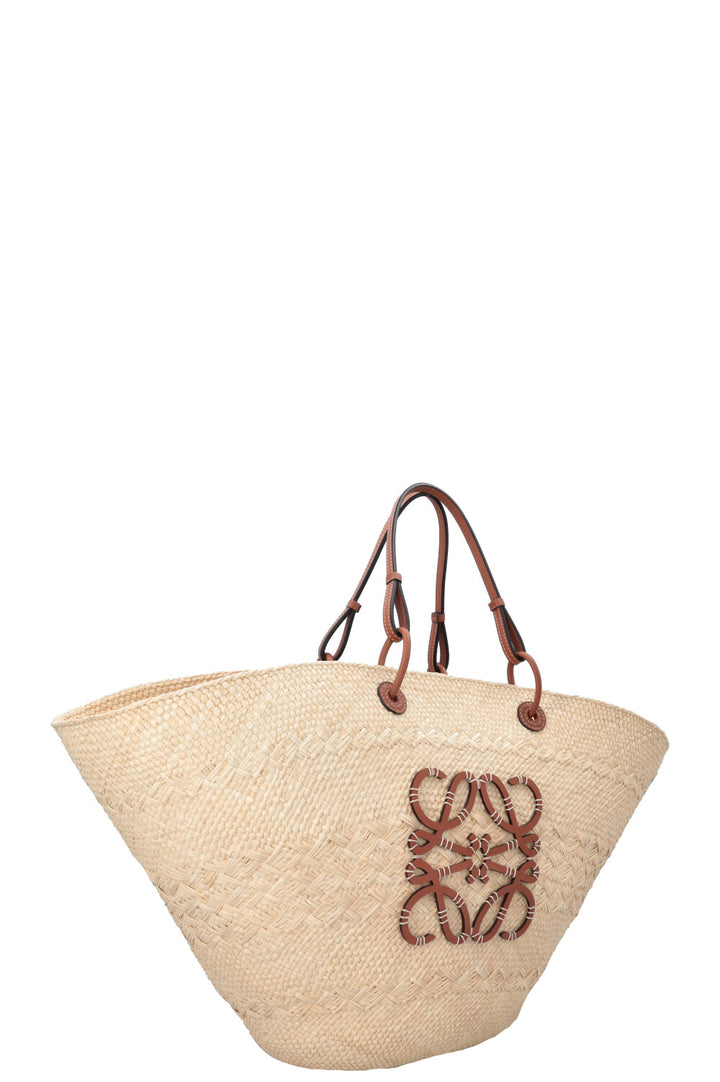 LOEWE Paula´s Ibiza Anagram Raffia Bag Large