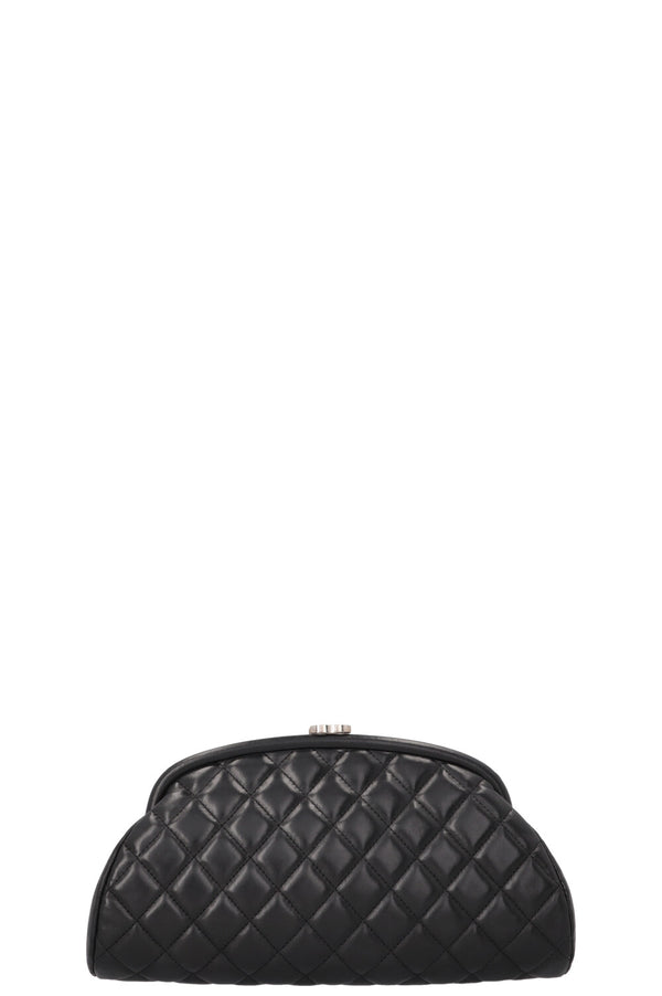 CHANEL Timeless CC Clutch Quilted Black