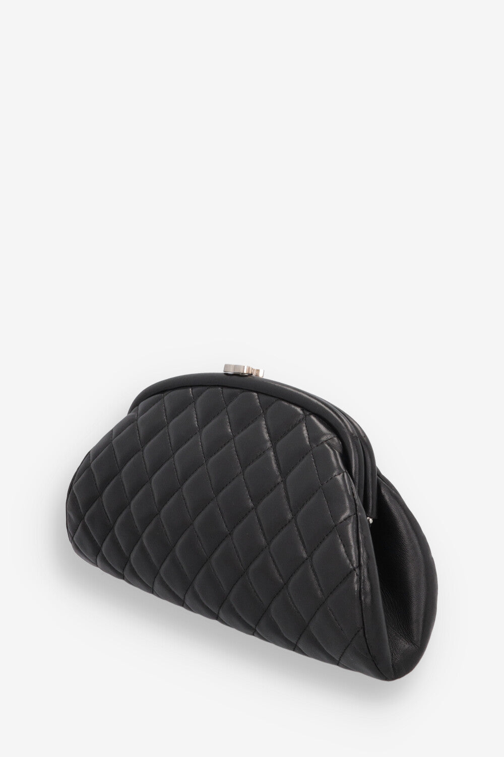 Chanel Clutch Schwarz Gr 30