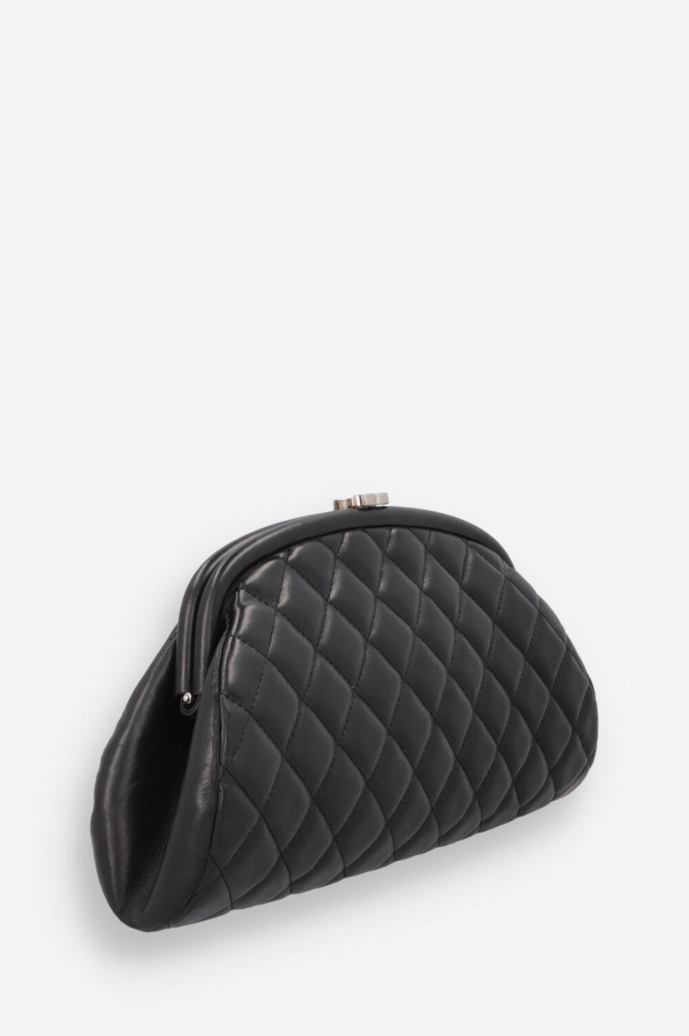 Chanel Clutch Schwarz Gr 30