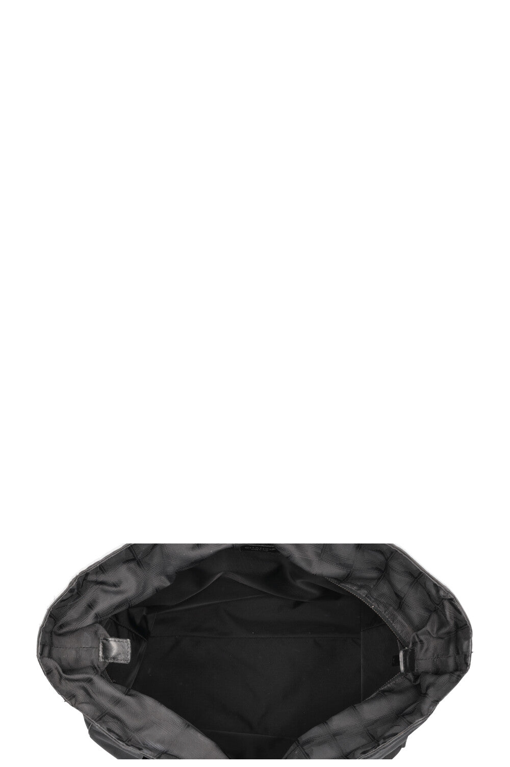 CHANEL New Travel Line Tote Bag Canvas Black