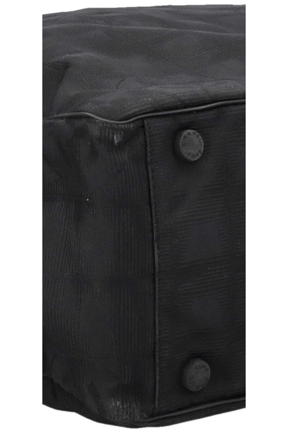 CHANEL New Travel Line Tote Bag Canvas Black