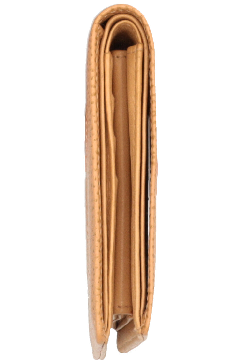 Portefeuille CHANEL CC Caviar Beige