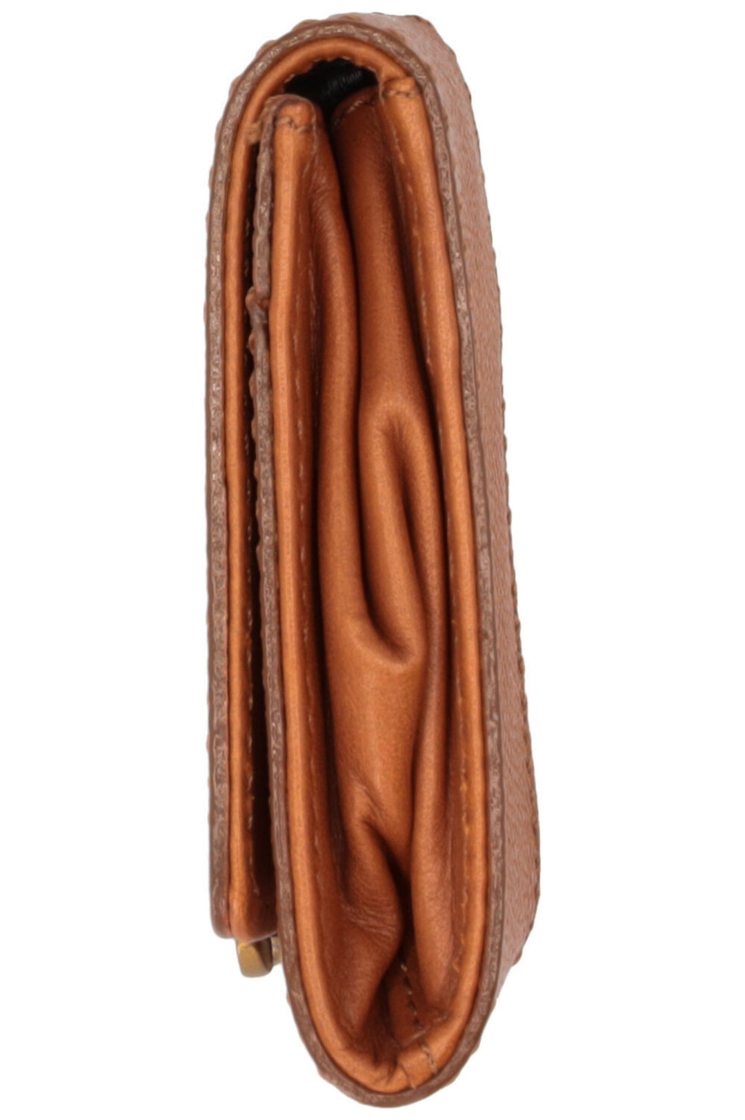 Portefeuille Chanel CC Lock Marron