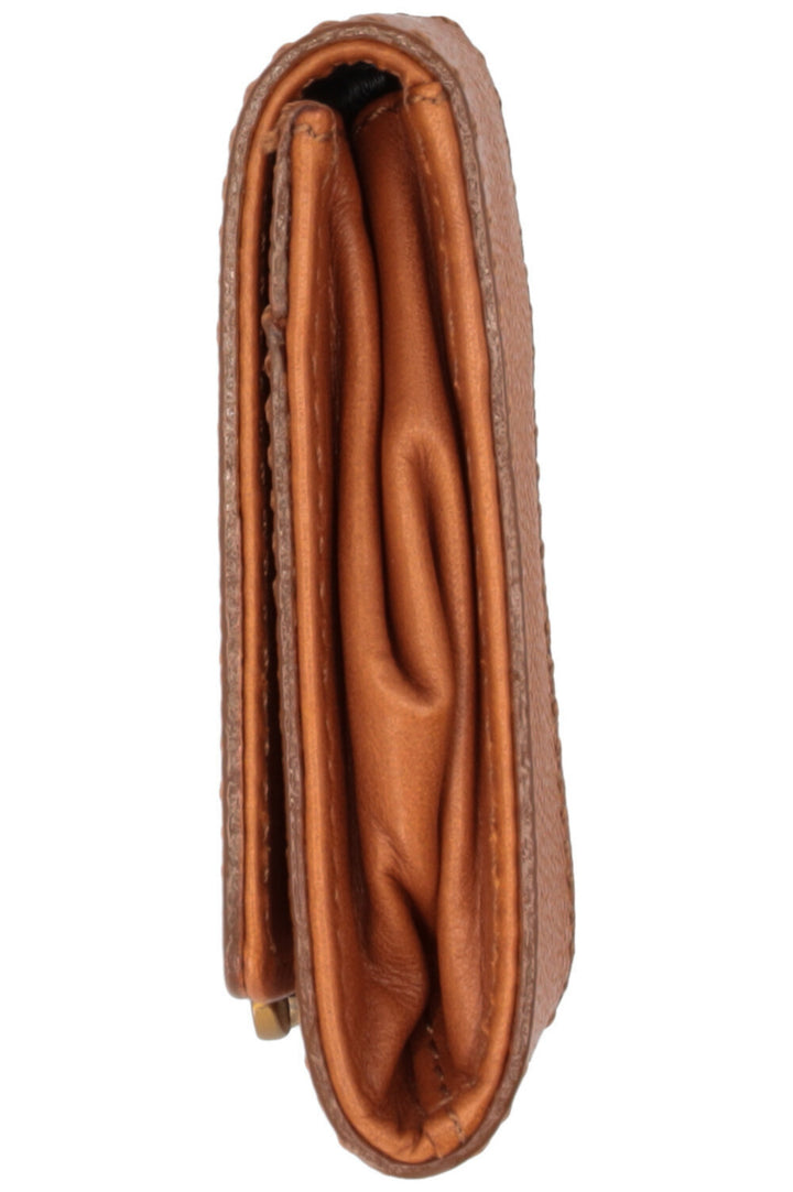 Portefeuille Chanel CC Lock Marron