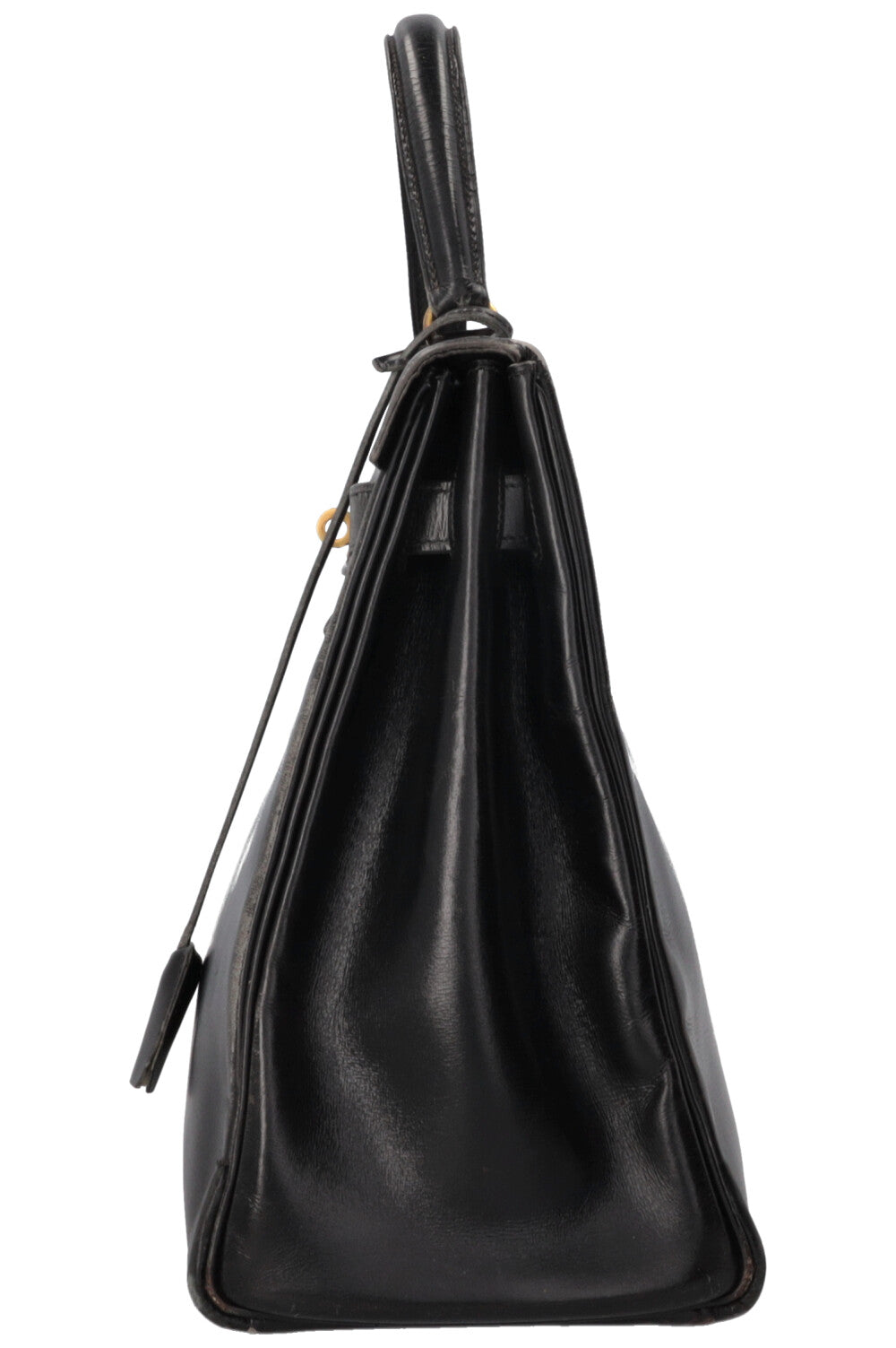 HERMÈS Vintage Kelly 32 Box Black