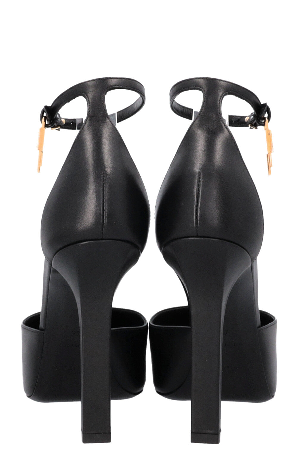 Escarpins à plateforme Givenchy G Lock en cuir noir